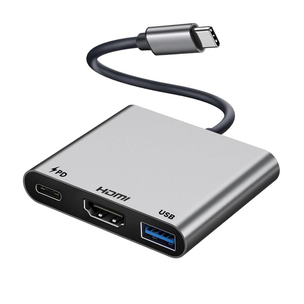 USB C to HDMI Adapter, USBC Digital AV Multiport Adapter, Type C Converter to 4K HDMI