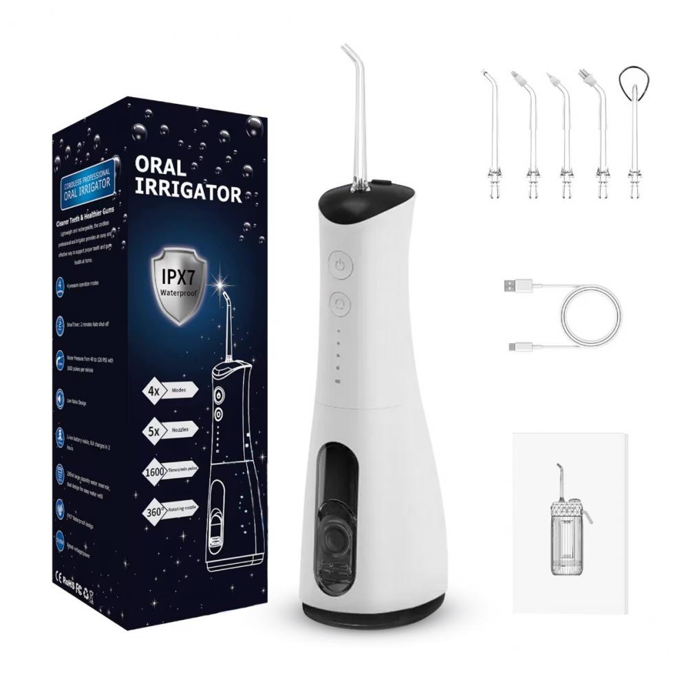 Rechargeable Dental Teeth Cleaner Cordless Water flosser Dental Irrigator Water Dental Flosser