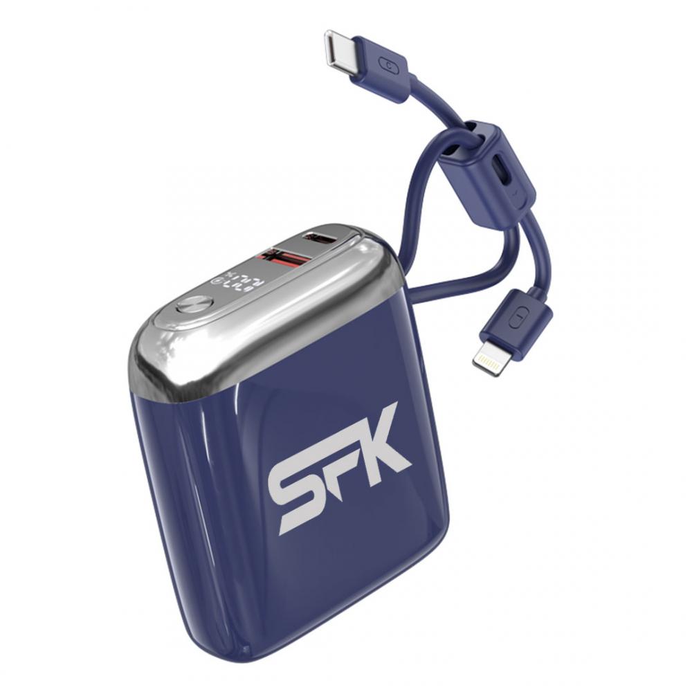 Fast Charging, 10000mAh Portable Charger PD 22.5W  USB C with LED