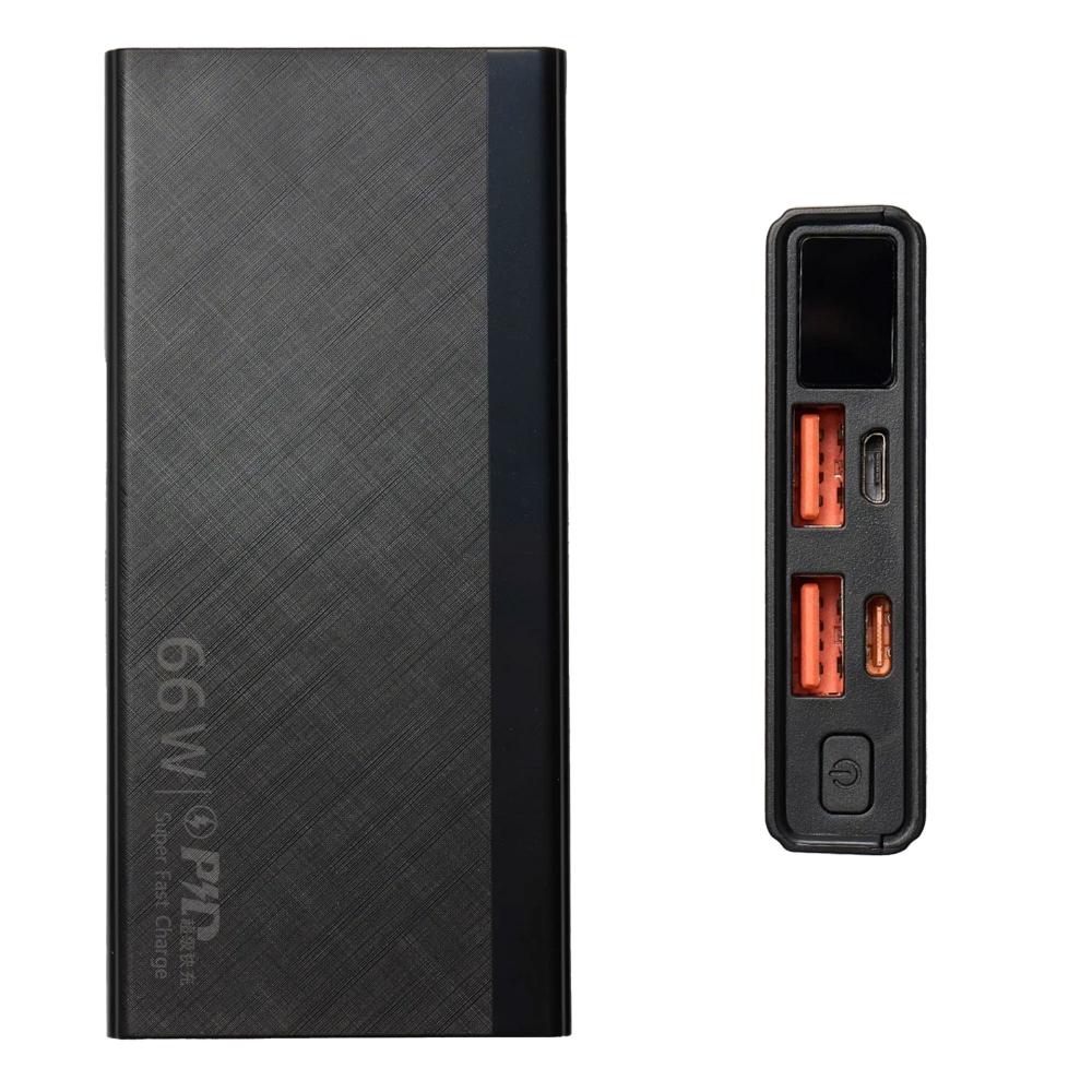 10000 MAh Super Fast Charging 66W Compact Portable Mobile Power High Capacity 
